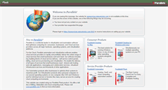 Desktop Screenshot of exaservices.networkvisio.com